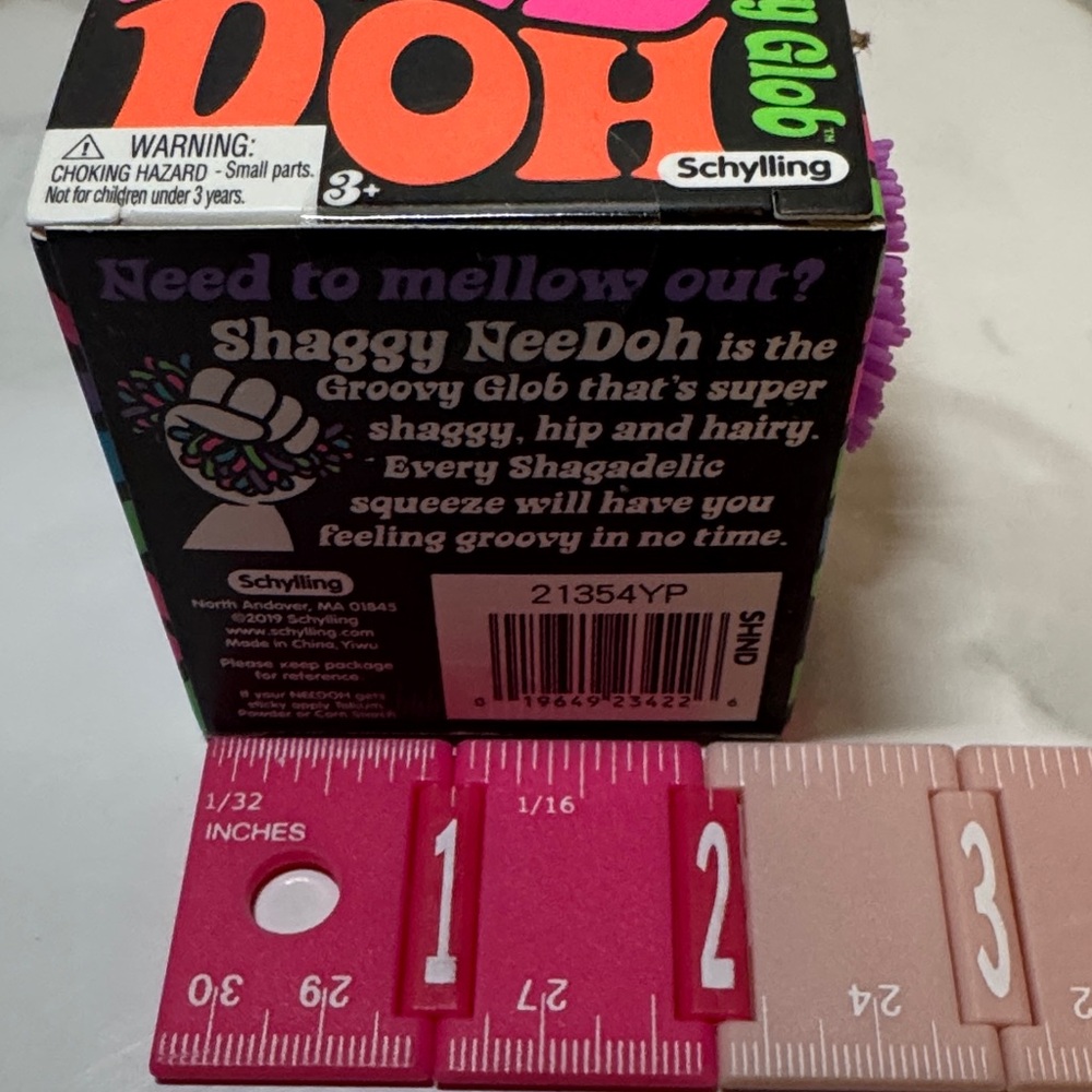 Shaggy NeeDoh Purple. New - Picture 4 of 12